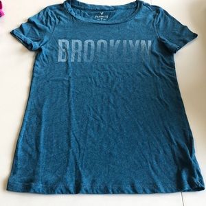 American Eagle blue T-shirt